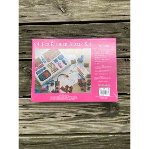 Rubber Stamping Stamp Kit Ink Art Kit Kids - Picture 3 of 16